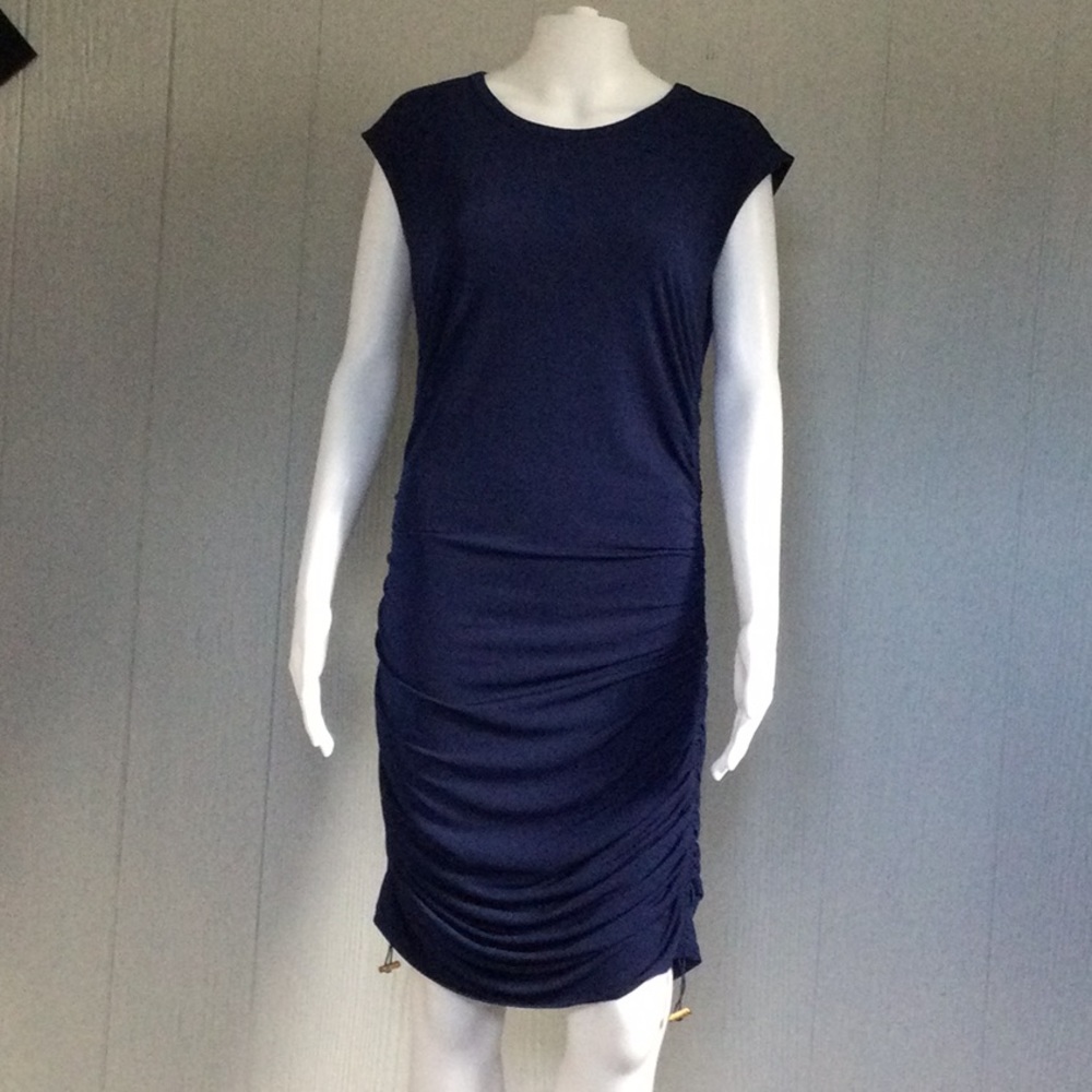 MICHAEL Michael Kors Drawstring-Side Ruched Dress - Picture 2 of 6
